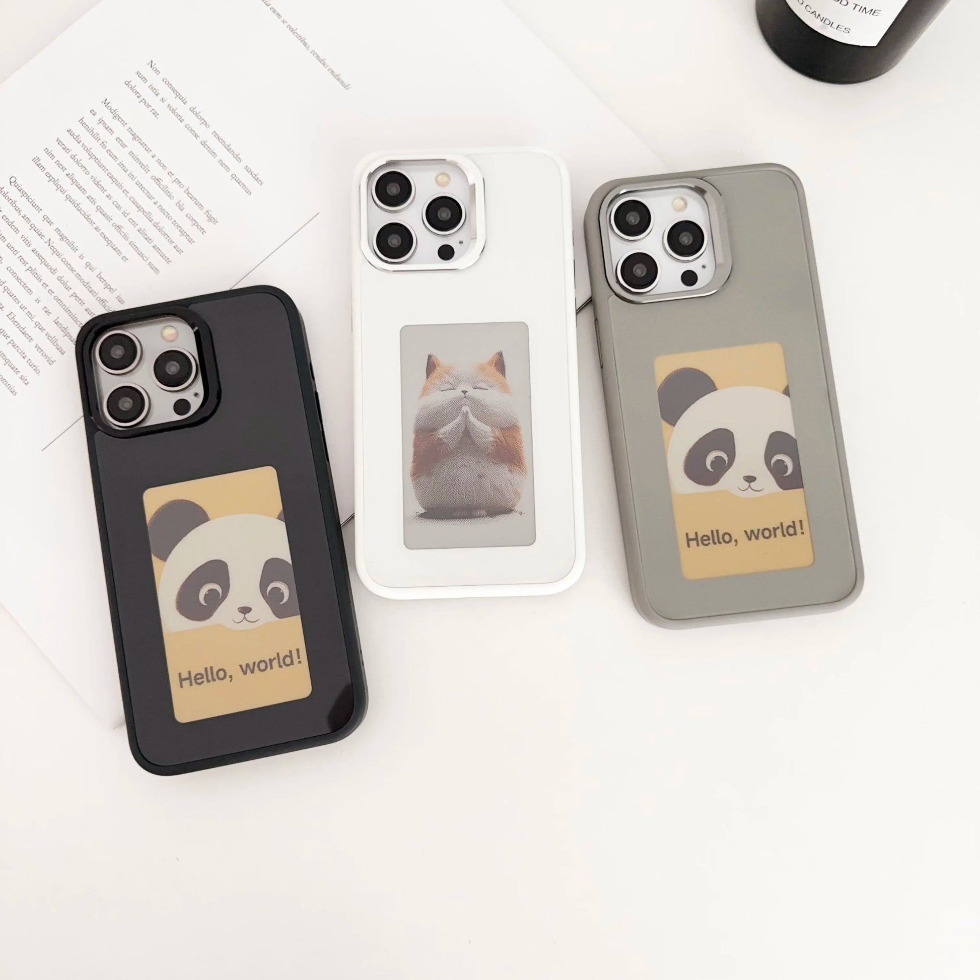 #kooka#e - ink case #coque personnalisable